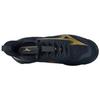 Mizuno Wave Lightning Neo 2 Bequeme Stoßdämpfung Rutschfest Langlebig Low Top Volleyballschuhe Herren Sneaker Schwarz Gold V1GA220241