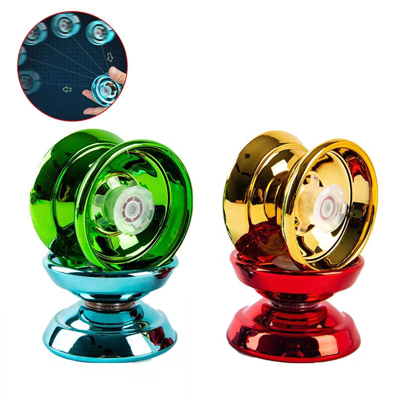 Aluminum Alloy Magic Yoyo Responsive High Speed Yoyo with Spinning String Toys High Quality