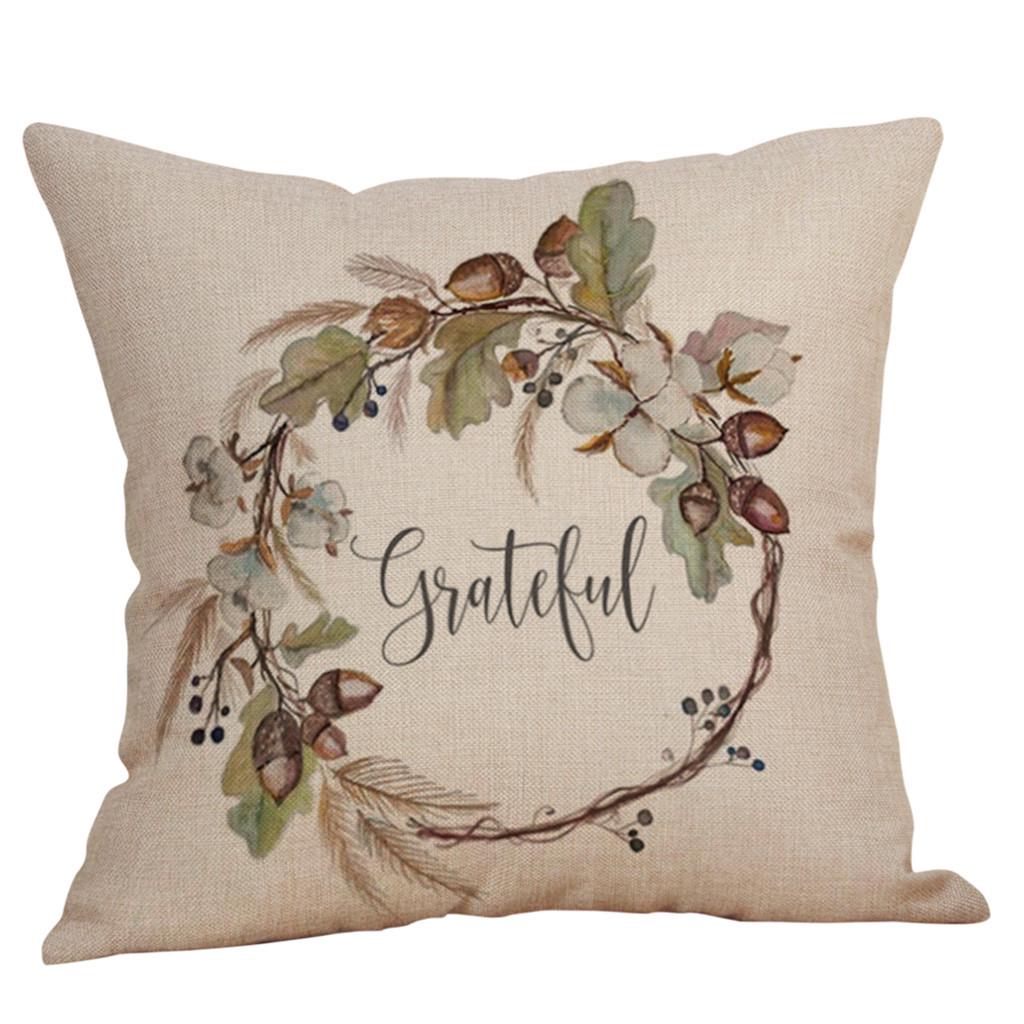Halloween  Cases  Linen Sofa  Ghosts Cushion Cover Home Decor
