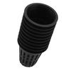 10pcs Set Durable Safe Plastic Hydroponic Basket Cup for Garden Balcony Planting(Black)