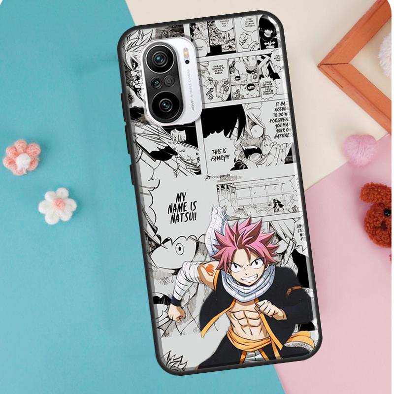 Fairy Tail Natsu Hülle für POCO F3 F1 F2 M3 M4 X4 Pro GT X3 Pro Hülle für Xiaomi Mi 11 Lite 12 X Mi 11T Pro