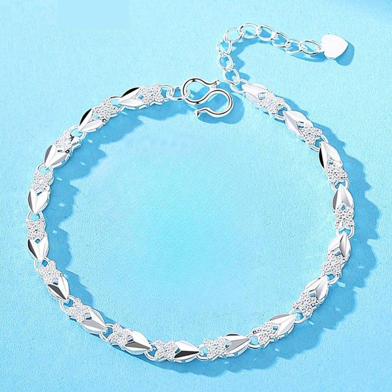 925 Silver Ball Necklace Bracelet Set for Woman Luxury Original Multi Layer Beads Jewelry Set Party Exquisite Jewelry