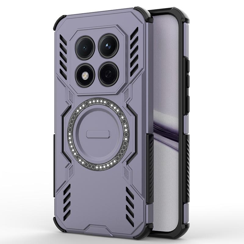 Magnetic Attraction Piece Phone Case For OnePlus ACE5 Ultra/OnePlus 13 13T 13R/OnePlus Nord4/OnePlus ACE5 Case Heat Dissipation Back Cover