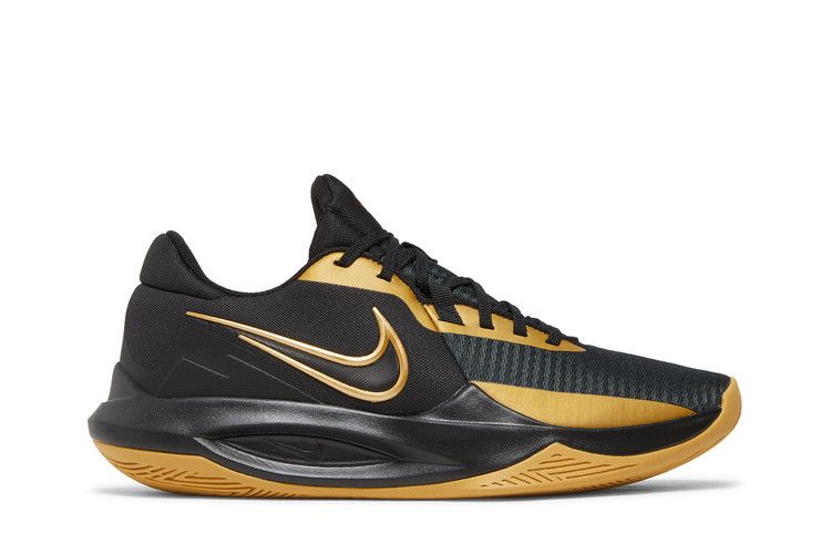 Nike Precision 6 Black Metallic Gold