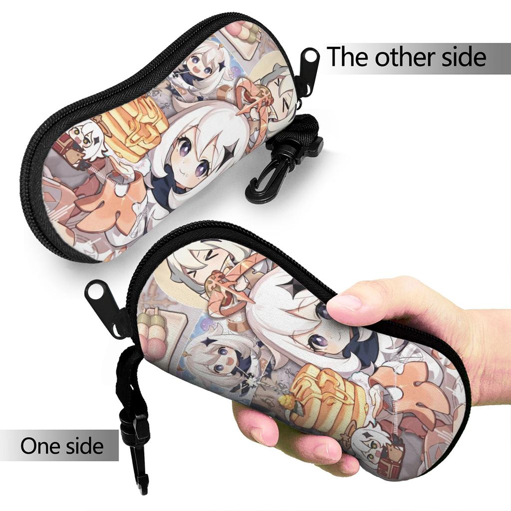 Genshin Impact Game Accessories Glasses Case for Girl Protective Accessories Sunglasses Protector Ins Eyewear Container