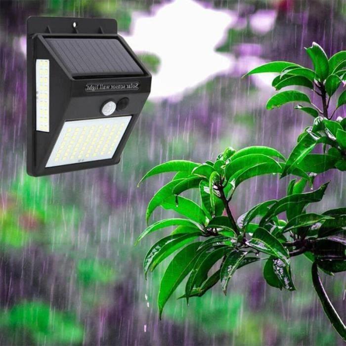 Applique murale - Solarna - 30 LED - Panneau solaire - Détecteur de mouvement 120°/3 m