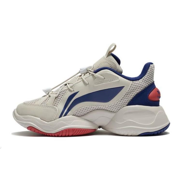 

Li Ning Kids Kunpeng Sports Trend Low Top Casual Shoes Kids Casual Shoes Gray YKCS018-41 35