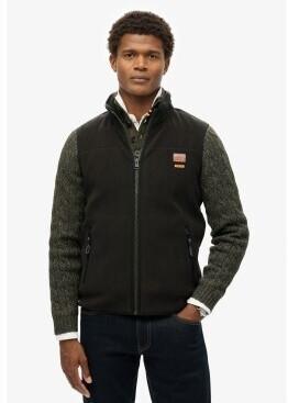 Зимняя куртка Superdry Weste M schwarz