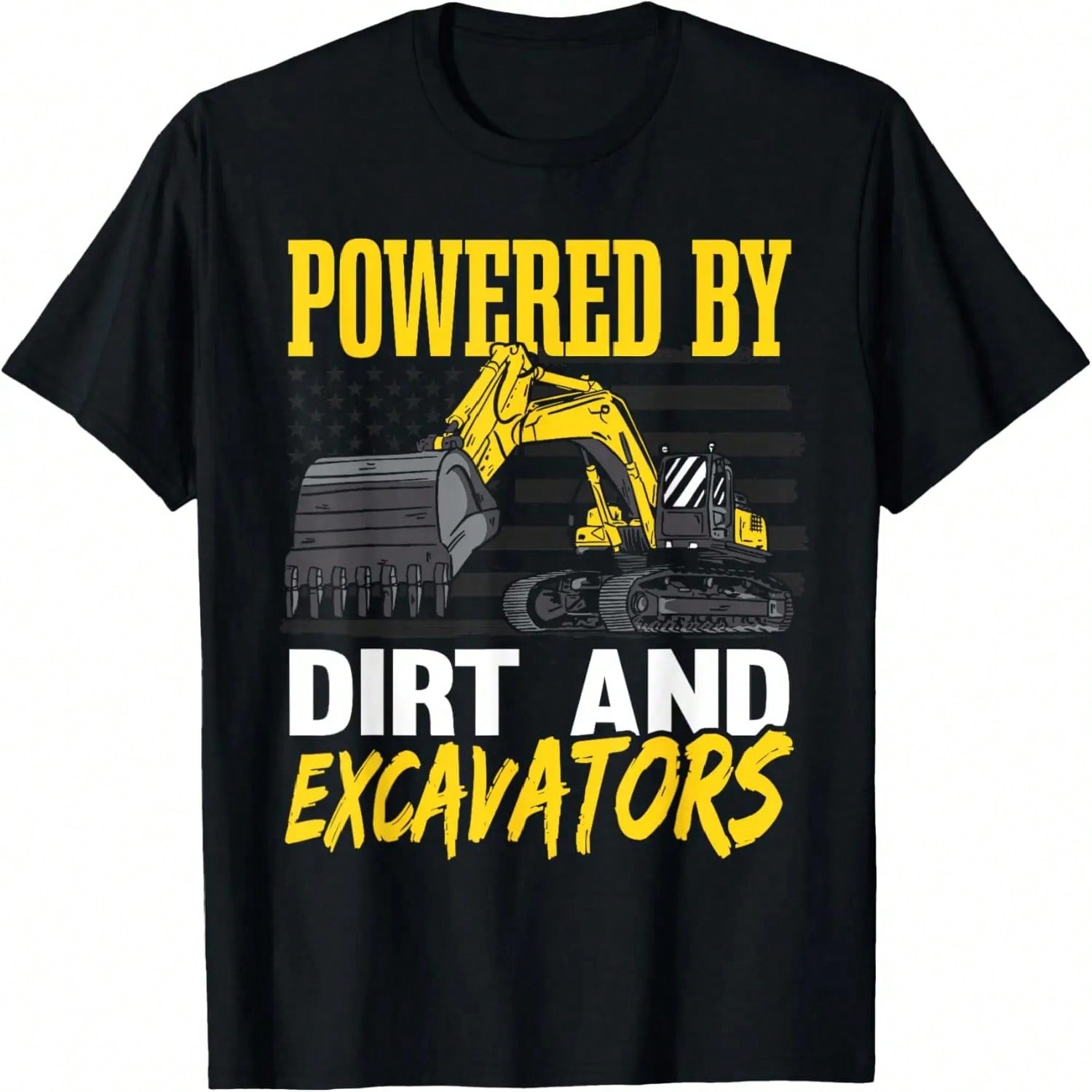 Construction Vehicle Excavator T-Shirt S разноцветный