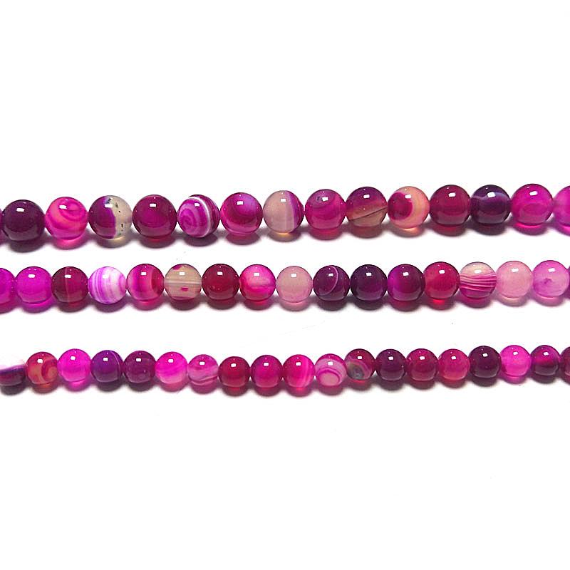 Agate Round Loose Beads for DIY Bracelet Accessories
