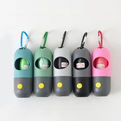 1 Set Hondendrollen Zak Hoge Duurzaamheid Compact Formaat Ophanghaak Ontwerp Makkelijk Mee te Nemen Brede Toepassing Grote Capaciteit ABS Afval Opslag Dispenser Hond