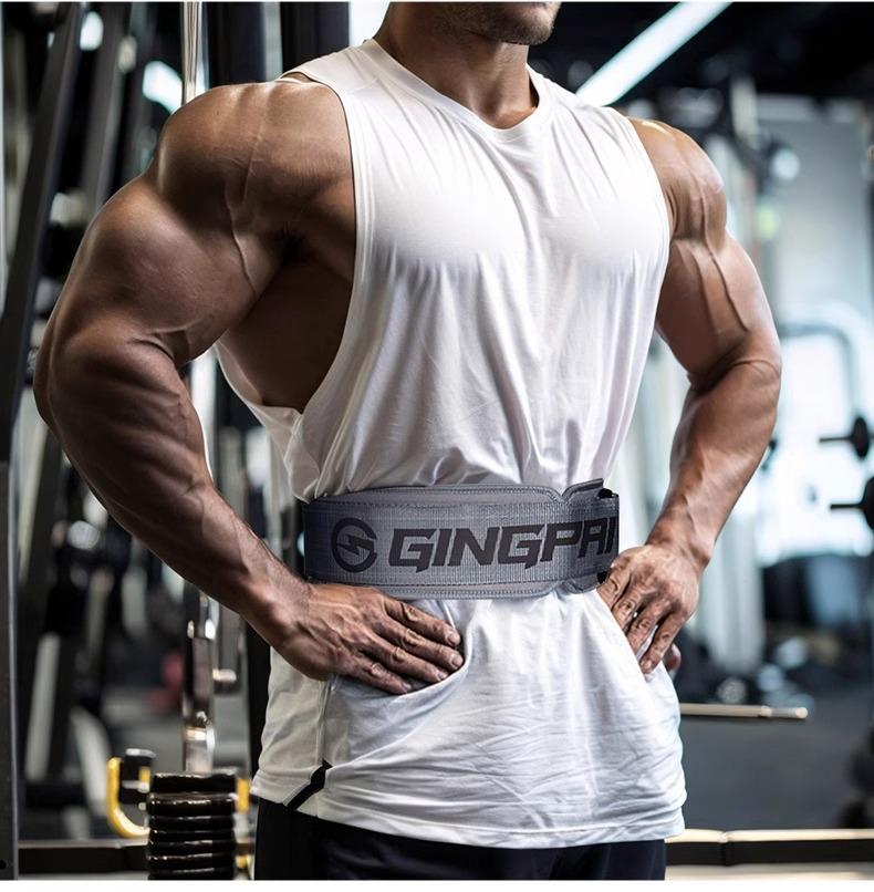 Unisex Weighted Compression Waist Belt for Squat, Deadlift, Powerlifting, Rowing, Bench Press, and Fitness Training