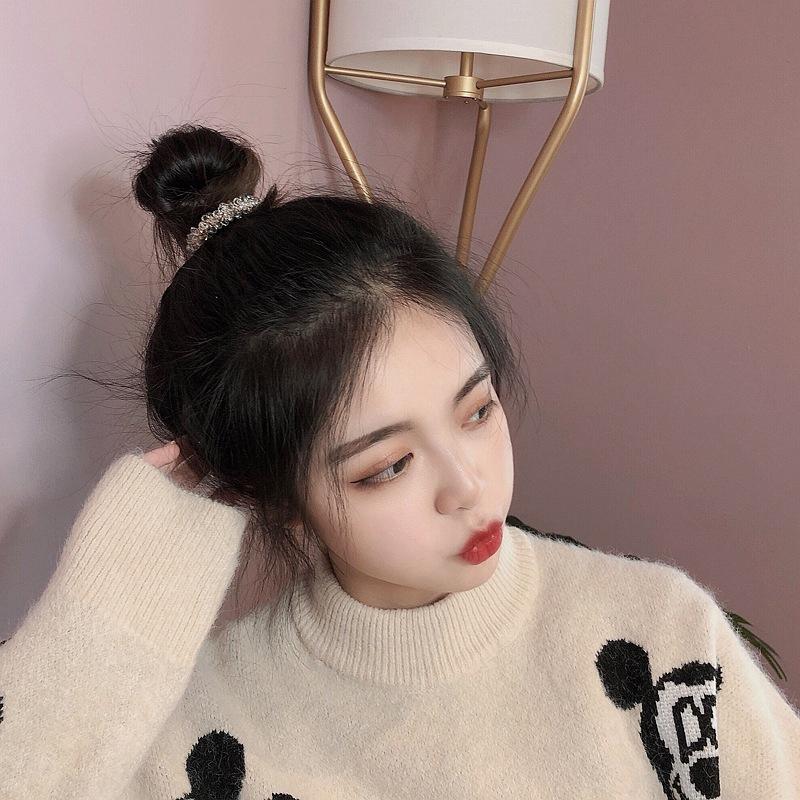 Elastic de păr, S, Coadă de cal, Elastic de păr simplu, Brățară elastic de păr, Dublu scop