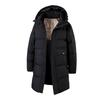 Plus Size 10XL Long Cotton Jacket Men's Winter Hooded Plus Size Warm and Thick Cotton Jacket