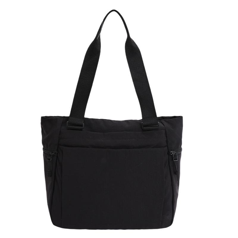 

Женская сумка большой вместимости, нейлоновая сумка, легкая сумка через плечо, портативная сумка кроссбоди чёрный