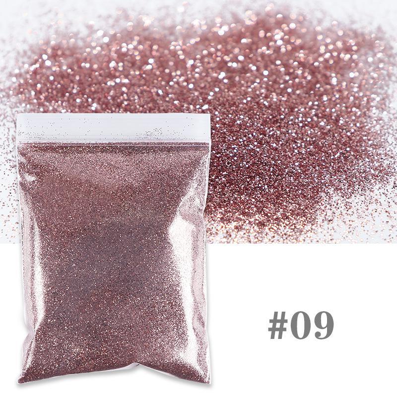 10G Σκόνη Ψιλό Γκλίτερ Χύμα 0,2mm Για Νυχοτεχνία Τέχνη Σώματος Κατασκευή Κοσμημάτων Διακόσμηση Φεστιβάλ Και Χειροτεχνίες Diy