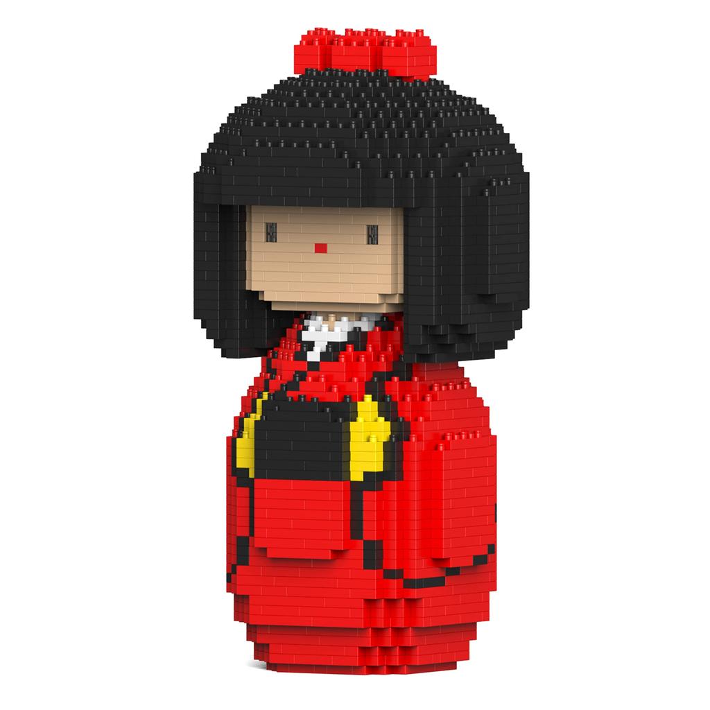 JEKCA Jekka Block Kokeshi Doll 01S-M01 ST28JPY06-M01