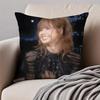 Singer LLisa Cushion Cover Pillowcase Antidustmite Invisible Zipper Short Plush Sofa Cushion