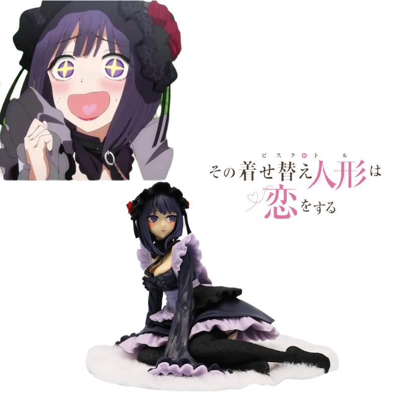 Collectible Anime Figure Handicraft Model Statue Pvc Material Black River Droplet