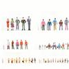 10pcs 1:25 1:30 1:50 1:75 1:87 Scale Miniature Landscape Figurines  DIY Handmade