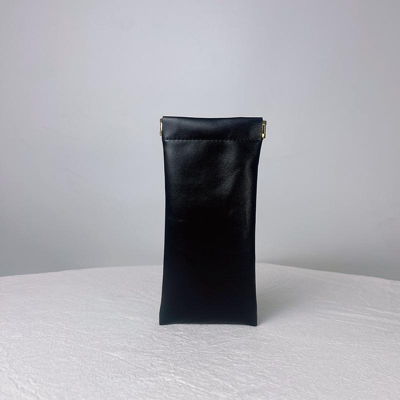 Lychee Pattern Shrapnel Storage Bag: Large Makeup Bag, Glasses Pouch, Inner Clutch, Lipstick & Coin Purse Set.