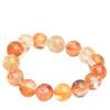 Hongchu Crystal Natural Koi Fish Resin Bead Bracelet Ice Red and Yellow Koi Fish Jelly Flower Bracelet
