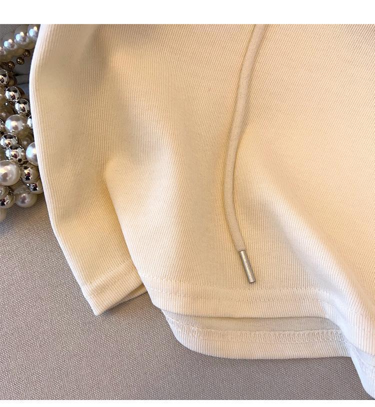 Set sport de vară pentru fete, stil coreean 2025: Top cu mânecă scurtă și pantaloni scurți