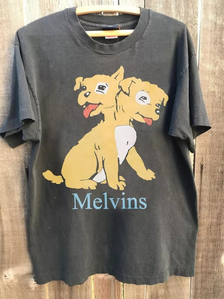 Melvins Punk Band Graphic Retro Charcoal Unisex For Men Women Tshirt Reprint Unisex T-Shirt L