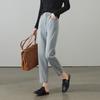 Half Elastic Waisted Pure Cotton Jeans for Women In Spring 2026, Fashionable and Versatile, Showing Off Slim and Small Leg Pants