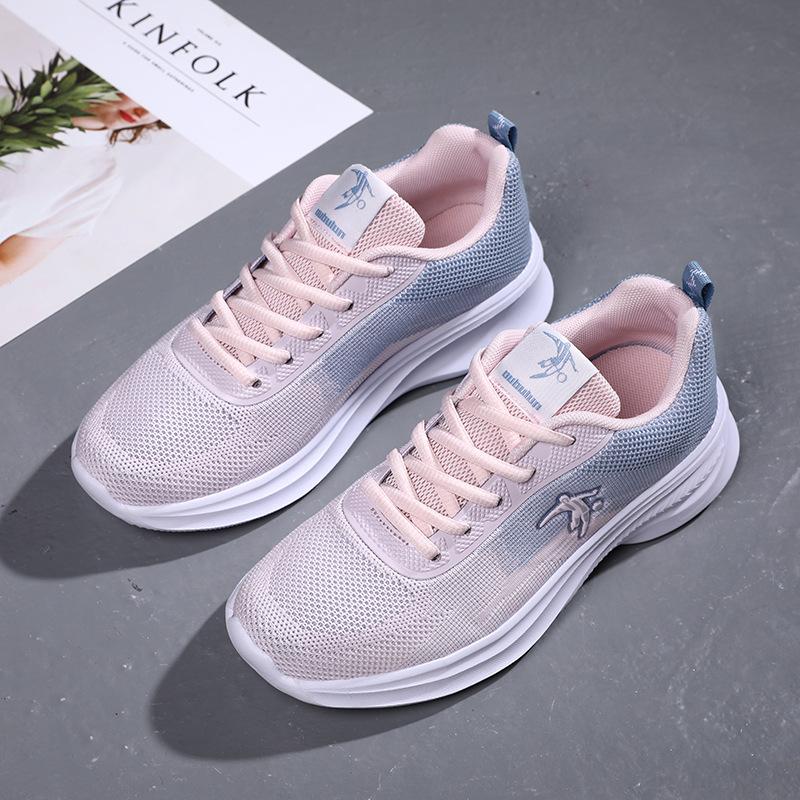 Women's military training special shoes High school students running shoes Women's lightweight soft-soled shock-absorbing running shoes Junior