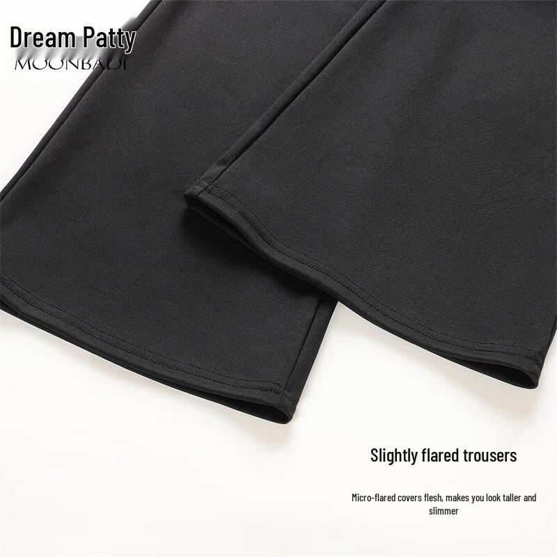 Mengbadi Women's High-Waist Micro-Flare Stirrup Shark Pants