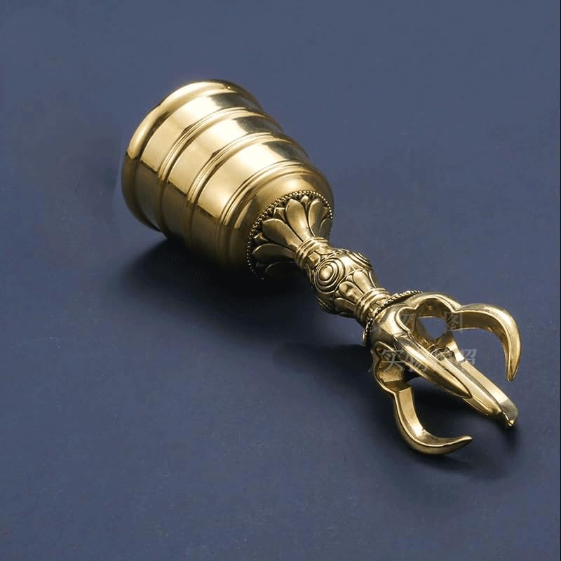 Small Kongo Bell, Height 11cm X Diameter 3.7cm, Buddhist Implement Used In Esoteric Buddhism, Buddhist Ritual Implement, Front Implement, Temple Imple