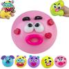 Cartoon Expression Squeeze Toy 2Pcs Dog Face Stress Relief Fidget Anti-stress Slow Rising Home Office Worker Anxiety Reduction Ball Decompression