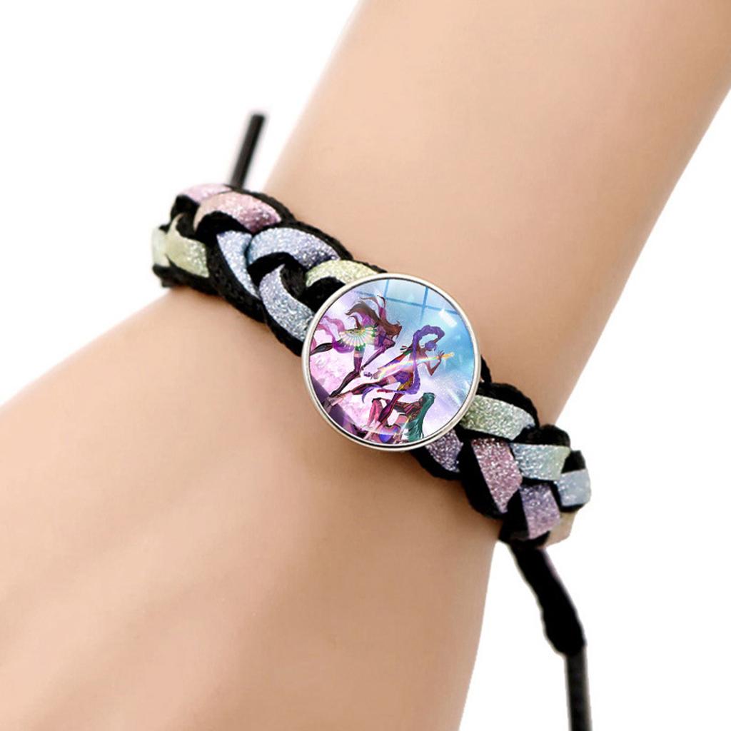 Cartoon Witch  Group Little Bracelet Girl Gift Anime Hand Jewelry