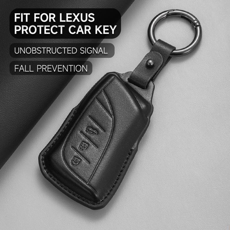 Coque de Protection Porte-clés en Cuir pour Clé de Voiture Lexus NX ES UX US RC LX GX IS RX 200 250h 350h LS 450h 260h 300h UX200