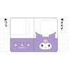 Kamio Japan Kuromi B7 Stationery with Passport Case and 059244 Multi-Case Pocket,