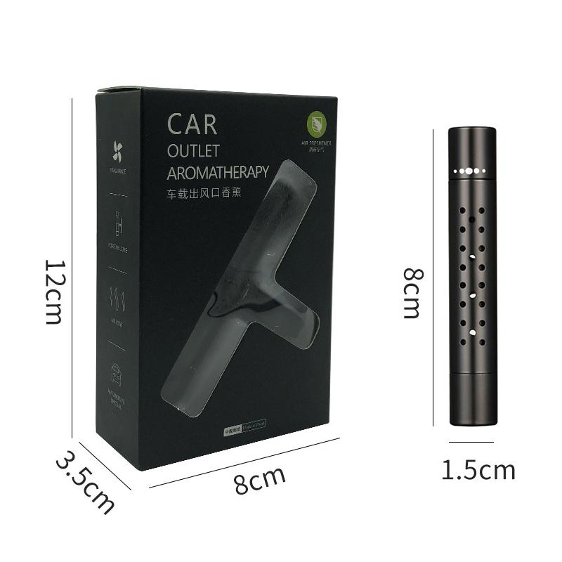 NEW 5Pcs Refill Sticks Car Fragrance Air Freshener - Aromatherapy Exhaust Vent Clip Auto Interior Accessories