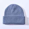 Jxwatcher Merino Wool Skull Luxury Wool Knitted Beanie Winter Bennie Caps Women Soft 100% Pure Wool Beanie Hats with Custom logo