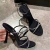 Fashion Design Sandals Women 2025 Summer Sexy Open Toe High Heels Pumps Party Dress Shoes Luxury Sandals for Women