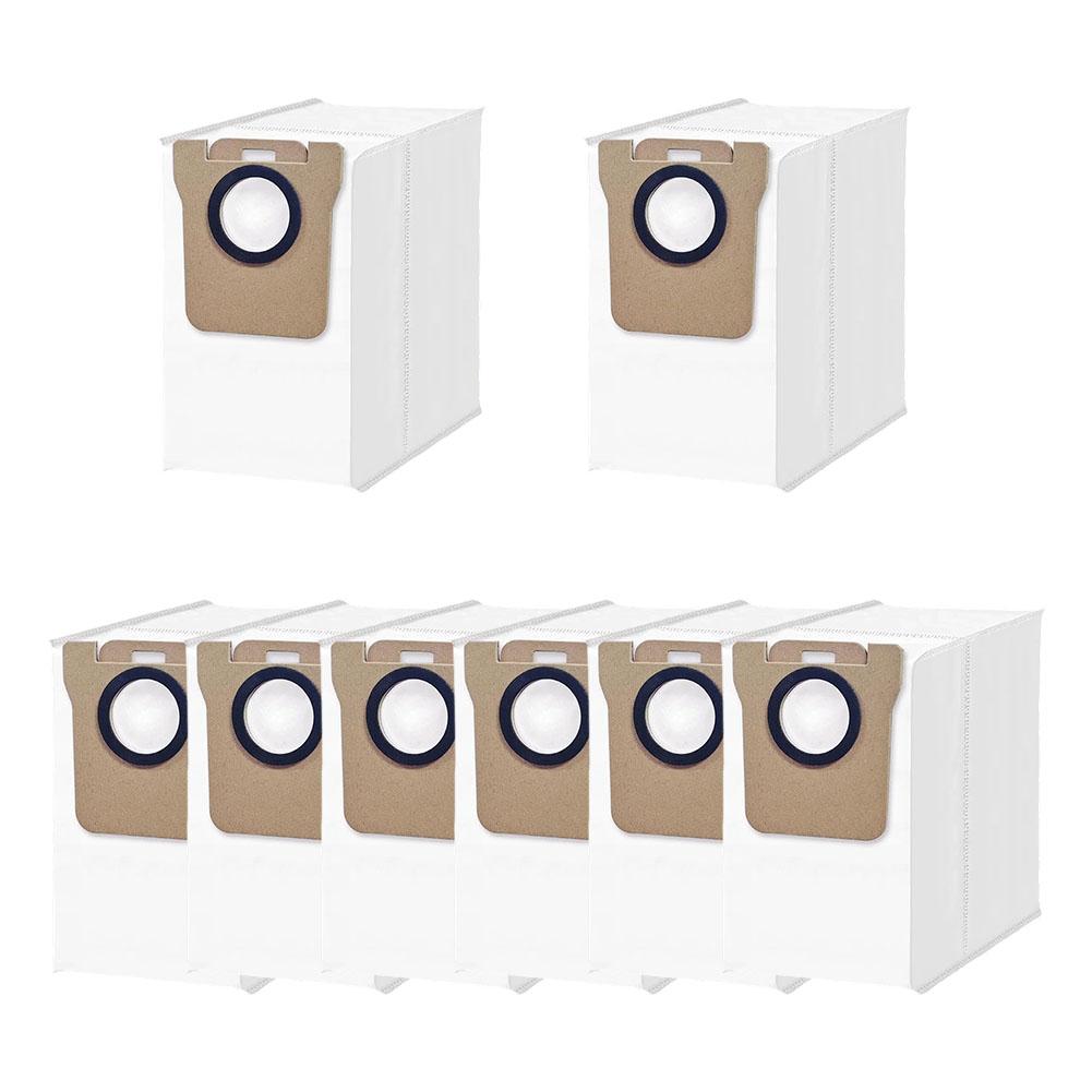 8er-Pack Ersatzbeutel für Xiaomi Robotersauger H40 OV51 mit Hocheffizienz-Filterung und einfacher Wechselmöglichkeit
