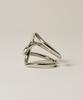 Novice Tokyo Big Cross Ring / Silver
