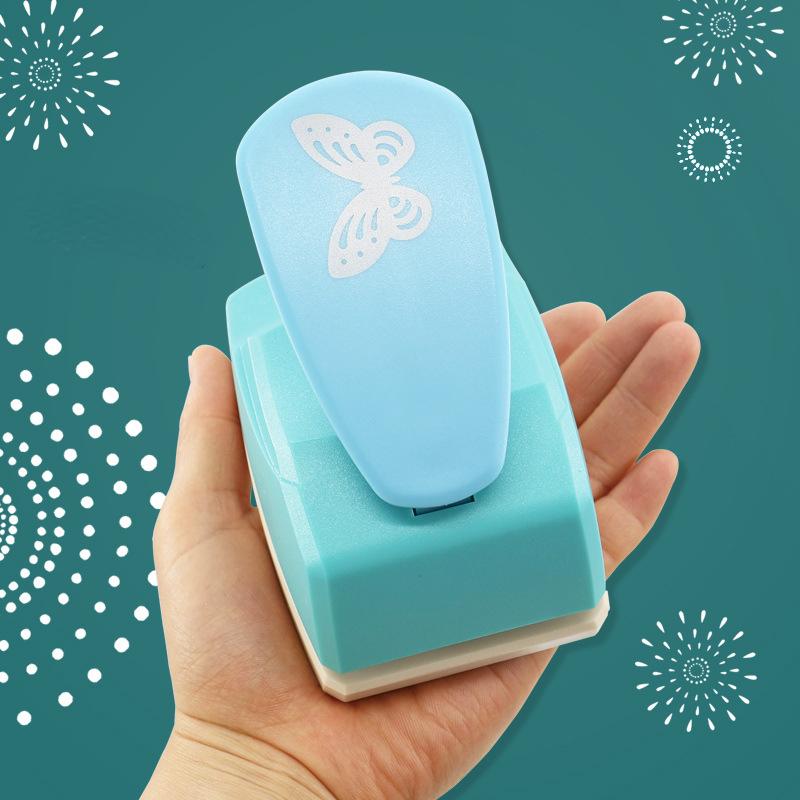 Random Color Butterfly Scrapbook Punches Handmade Cutter Card Craft Calico Printing DIY Flower Paper Craft Punch Hole Puncher