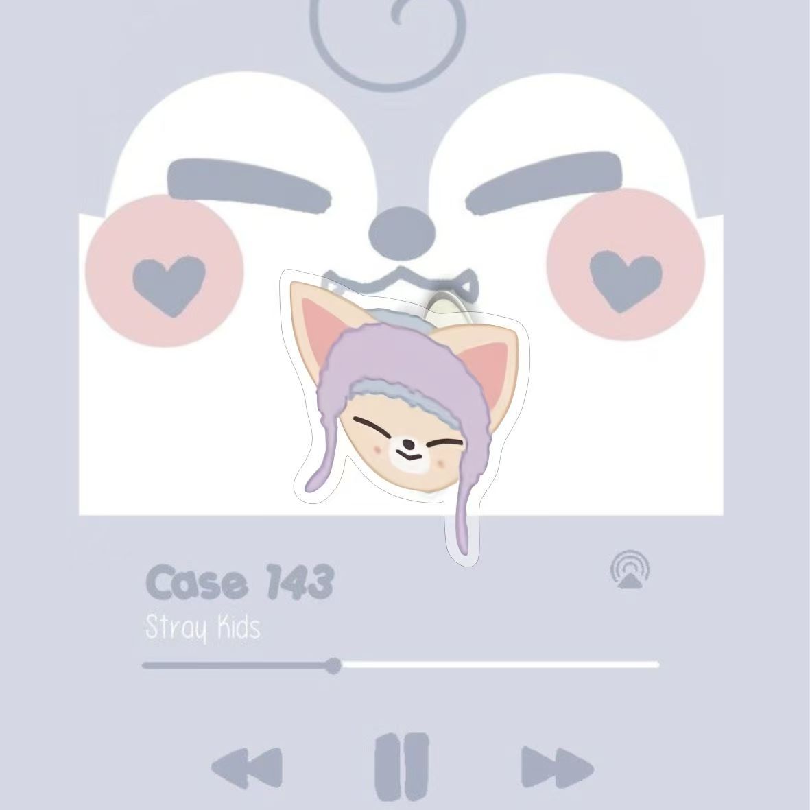 

Акриловый держатель для телефона-подушка безопасности StrayKids, выдвижной IN