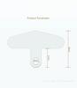 Transparent Soft TPU Phone Lanyard Gasket Detachable Anti-lost Phone Hanging Cord Strap Patch Tether Pad for IPhone Samsung