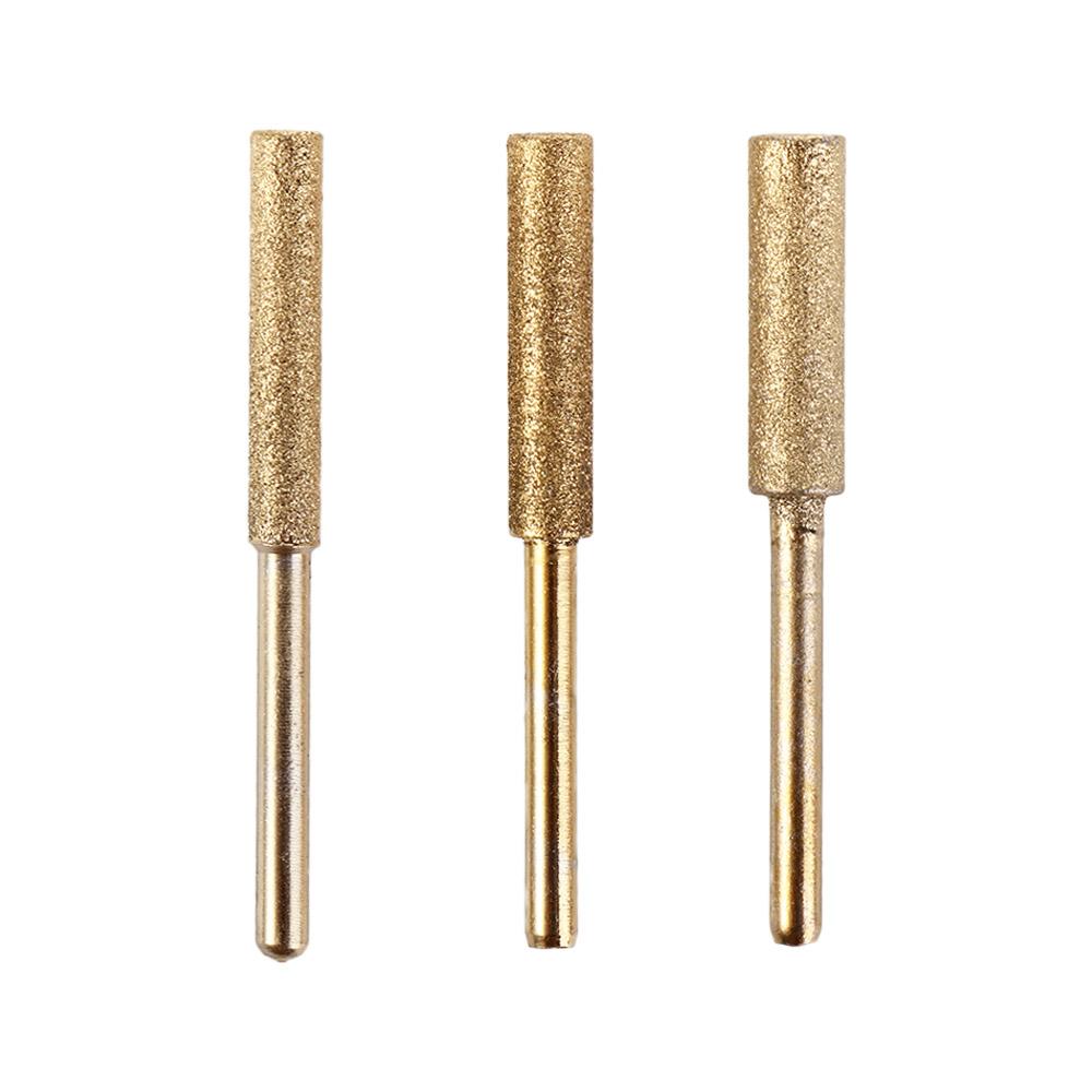 File Sharpening  Coated Chainsaw Bits Grinding Tools Sculpture Head Chainsaw Sharpener