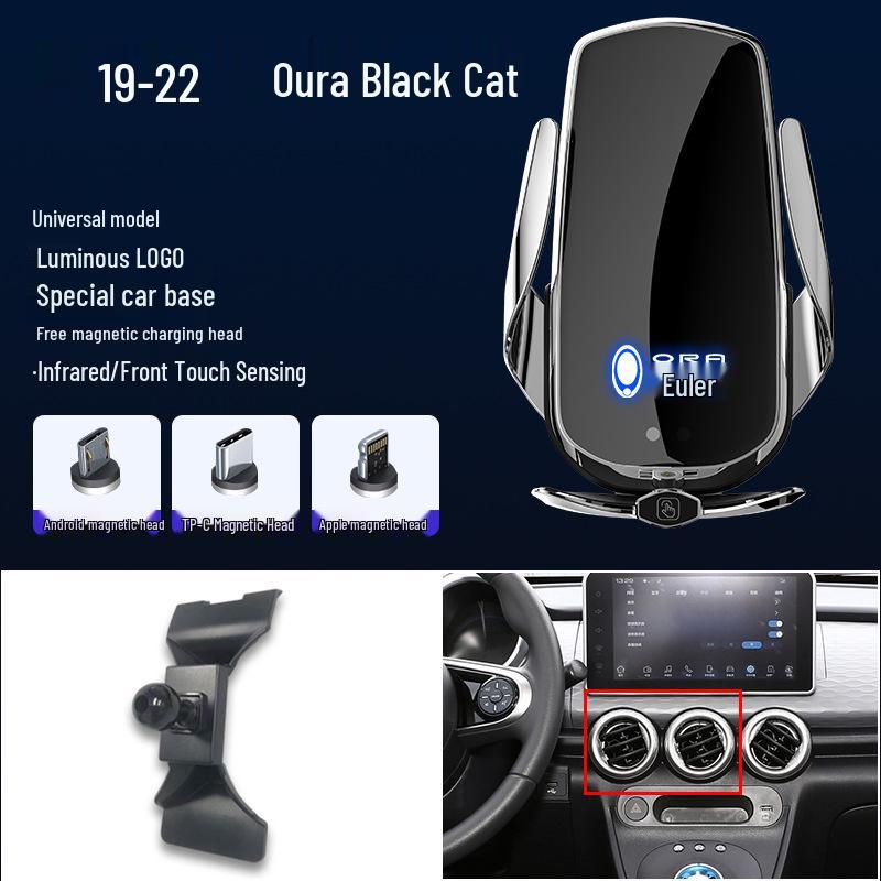 ORA Magnetic Wireless Fast Charging Car Phone Holder for Air Vent