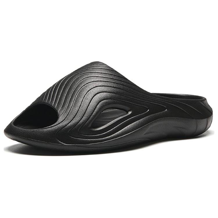 Anta Dolphin Platform Sports Slippers Men's Black 912428538-5