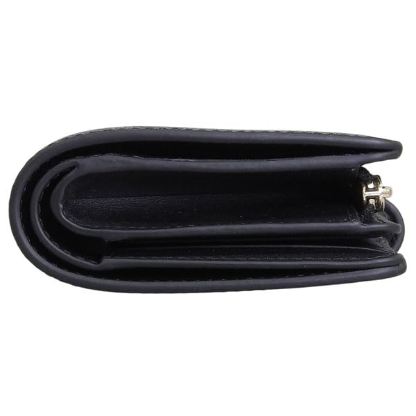 [Kate Spade] Women's Bi-fold Wallet, Compact, Outlet, Brand, Black, WALLETS MED COMBIFLD KN756 001 [Parallel Import]