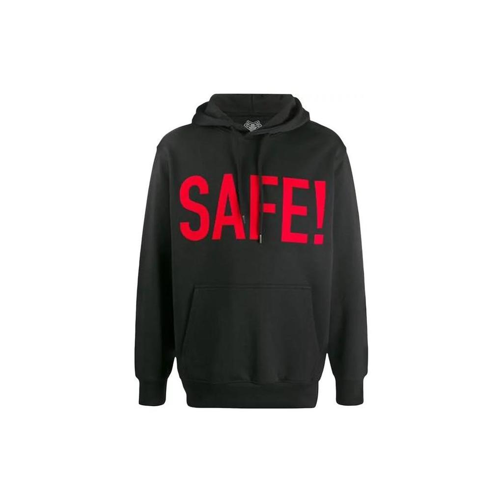 Palace Safe T Hood Black Unisex Tops P16HD020
