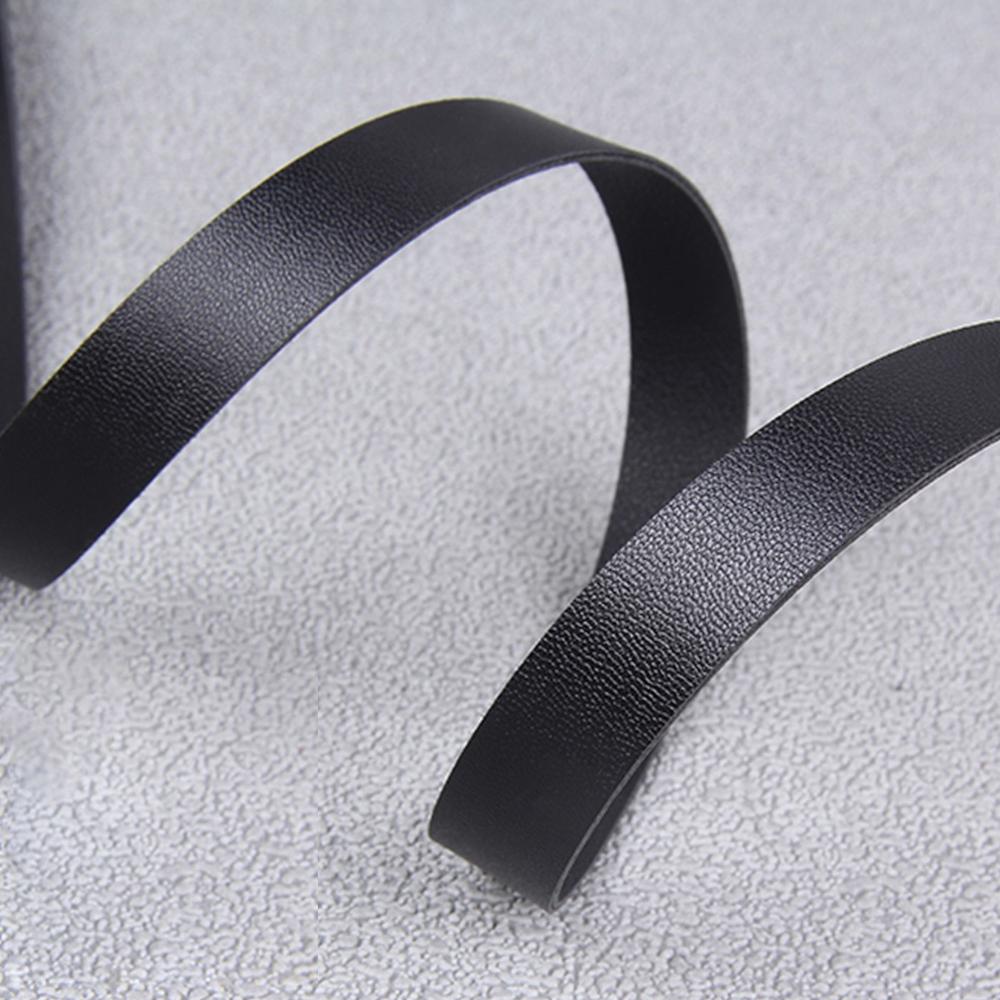 2 Meters 10-25MM Black/Coffee Flat Faux Genuine Leather Jewelry Cord String Lace Rope DIY Bag Necklace Bracelet Finding
